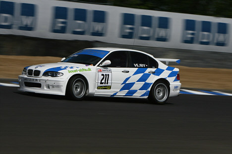 Det blev ikke i 2009, at Christian Vejby kom til at debutere på Anderstorp.